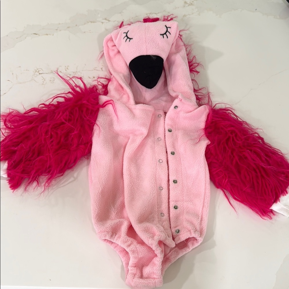 Pink Flamingo Baby Costume